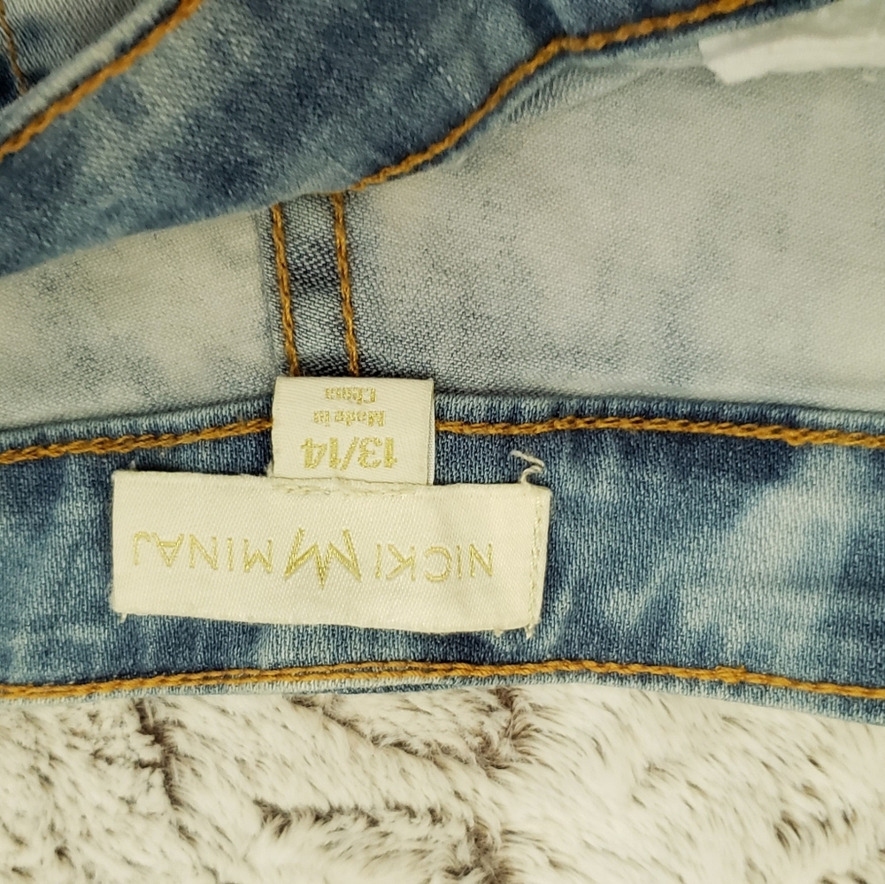 NWT Nicki‎ Minaj Jean Shorts light wash - Picture 5 of 9